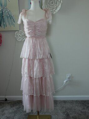 Lulus Layered Tulle Dress